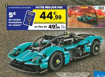 JouéClub ASTON MARTIN 42208 ASTON MARTIN VALKYRIE | 9 ans offre