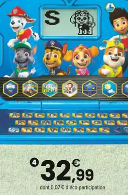 JouéClub Paw Patrol Learning Laptop offre