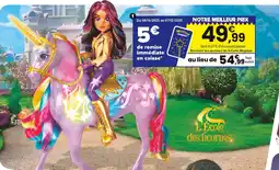 JouéClub L'École des Licornes LICORNE À FONCTIONS WILDSTAR ET POUPÉE offre