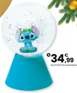 JouéClub Stitch - lampe led boule à pailettes | 6 ans offre