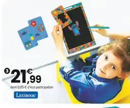 JouéClub TABLETTE À DESSINS ÉLECTRONIQUE AVEC POCHOIRS STITCH | 3 ans offre