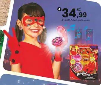JouéClub Miraculous MIRACULOUS DELUXE SET DE TRANSFORMATION | 4 ans offre