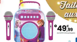 JouéClub ENCEINTE BLUETOOTH AVEC MICROS | 6 ans offre