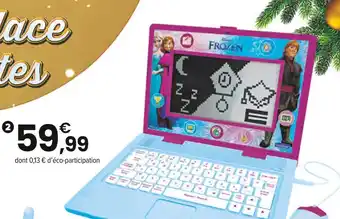 JouéClub DISNEY FROZEN Ordinateur éducatif bilingue offre