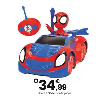 JouéClub Spidey Crawler Voiture radiocommandée offre