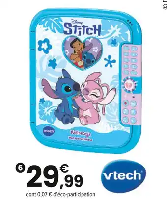 JouéClub VTECH Skidisecrets, mon journal intime | 5 ans offre
