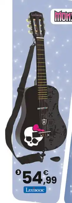 JouéClub LEXIBOOK Guitare acoustique en bois 78 cm | 5 ans offre