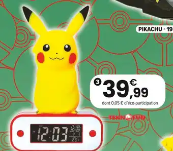 JouéClub RÉVEIL LUMINEUX PIKACHU | 6 ans offre
