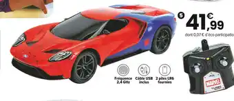 JouéClub Voiture rc ford gt spider-man | 6 ans offre