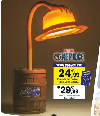 JouéClub LAMPE MOBILE CHAPEAU DE PAILLE | 6 ans offre