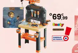 JouéClub Smoby Black & decker - établi bricolo builder offre