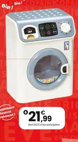 JouéClub MACHINE À LAVER | 3 ans offre