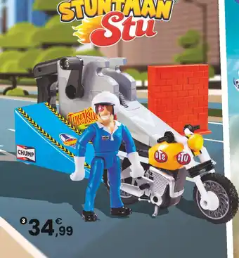 JouéClub Stuntman Stu STUNTMAN STU - MOTO NITRO BOOST | 5 ans offre