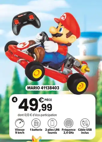 JouéClub Pipe kart 2,4 ghz rc | 6 ans offre