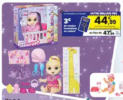 JouéClub Baby Alive Baby Alive Bébé grandit Lala Googoo offre