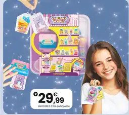 JouéClub SQUISHY MAGIC Puffy pouches coffret deluxe portes clés kawaii squishy offre