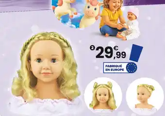 JouéClub Tête à coiffer | 3 ans offre