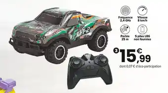 JouéClub 4X4 RALLY LED RC 1/24ÈME | offre