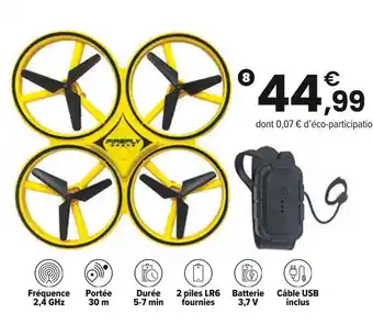 JouéClub Firefly DRONE QUADCOPTER offre