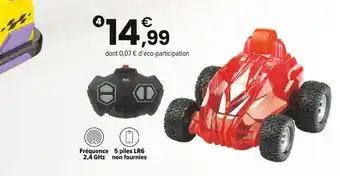 JouéClub VOITURE 360° ROUGE RC | 6 ans offre