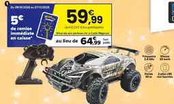 JouéClub Car desert rat radiocommandée offre