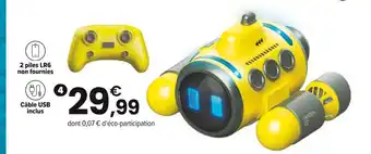 JouéClub Robot sous-marin télécommandé offre