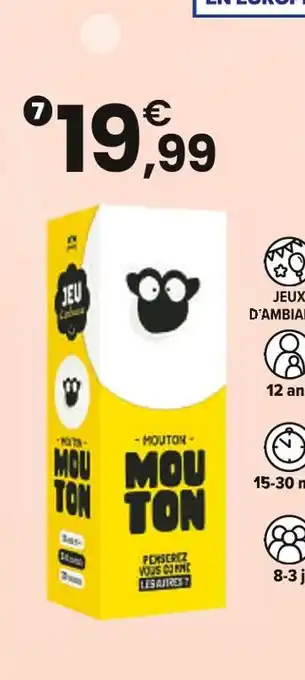 JouéClub Mouton mouton offre