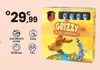 JouéClub Hari Grizzy & Les Lemmings offre