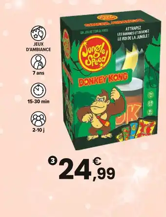 JouéClub DONKEY KONG JUNGLE SPEED offre