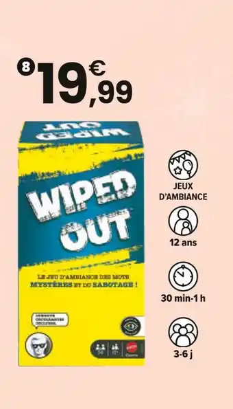 JouéClub Wiped Out offre