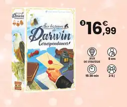 JouéClub Extension correspondances sur les traces de darwin offre