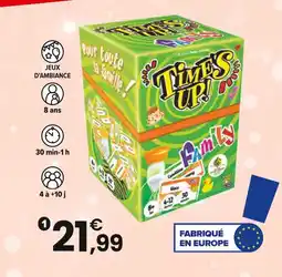 JouéClub Time’s up ! family vert offre