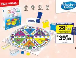 JouéClub HASBRO GAMING Trivial pursuit famille offre