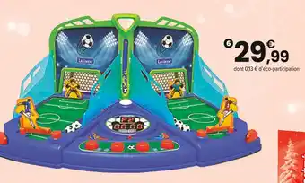 JouéClub Lexibook JEU DE FOOTBALL ÉLECTRONIQUE AVEC EFFETS SONORES offre