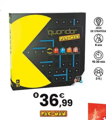 JouéClub PAC-MAN Quoridor offre
