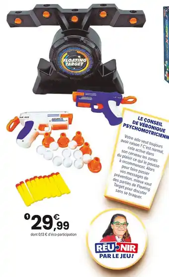 JouéClub Floating target - jeu de tir balles flottantes | 8 ans offre
