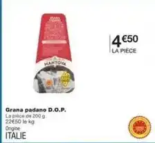 Monoprix Grana padano d.o.p offre