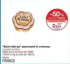 Monoprix Saint albray - gourmand & crémeux offre