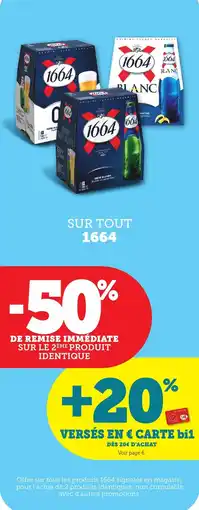 Maximarché Sur tout 1664 offre