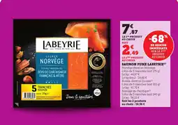 Maximarché Saumon fume labeyrie offre