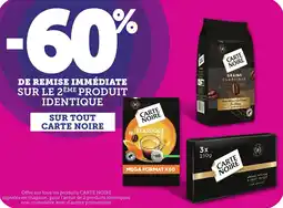 Maximarché Sur tout carte noire offre
