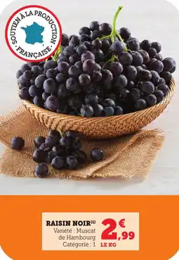 Maximarché Raisin noir offre