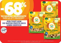 Maximarché Sur tout sun du rayon fruits secs libre service offre