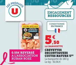 Maximarché Crevettes decortiquees cuites nature u offre