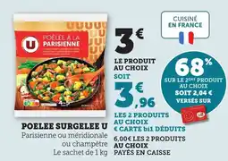 Maximarché Poelee surgelee u offre