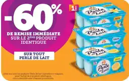 Super U Sur tout perle de lait offre