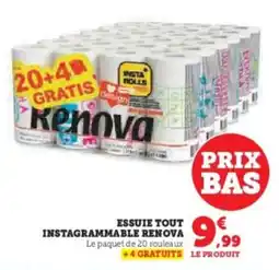 Super U Essuie tout instagrammable renova offre