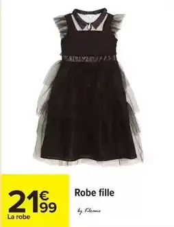Carrefour Drive Robe fille offre