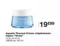 Monoprix Vichy - acqualia thermal crème rehydratante légère offre