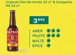 Monoprix Originale pale ale blonde offre